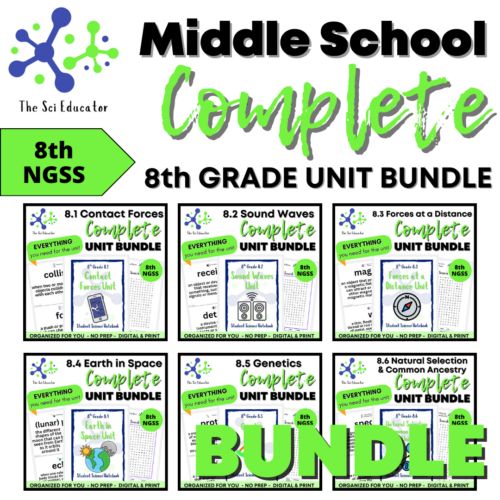 8th Grade Complete Unit Bundle