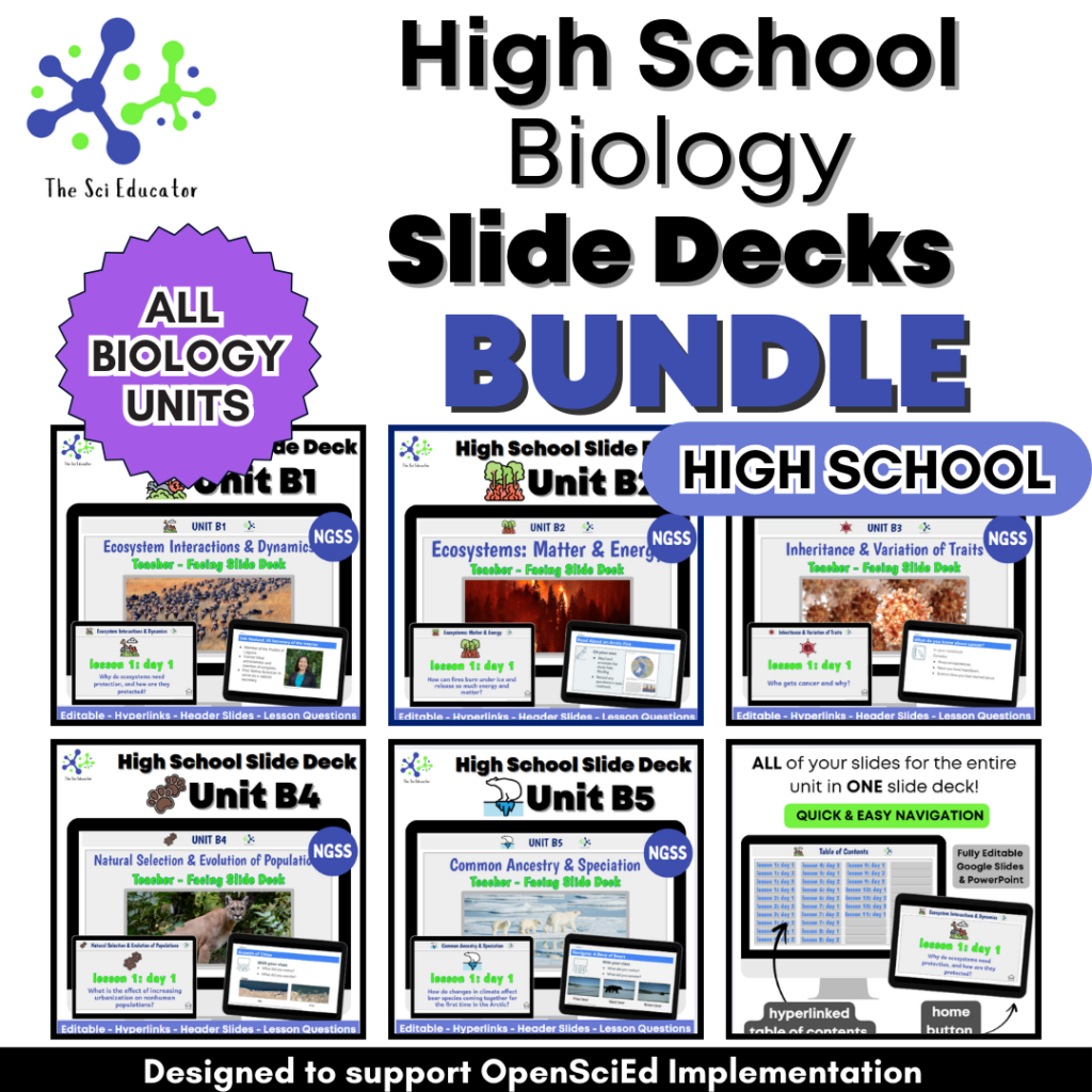 Biology Slide Deck Bundle