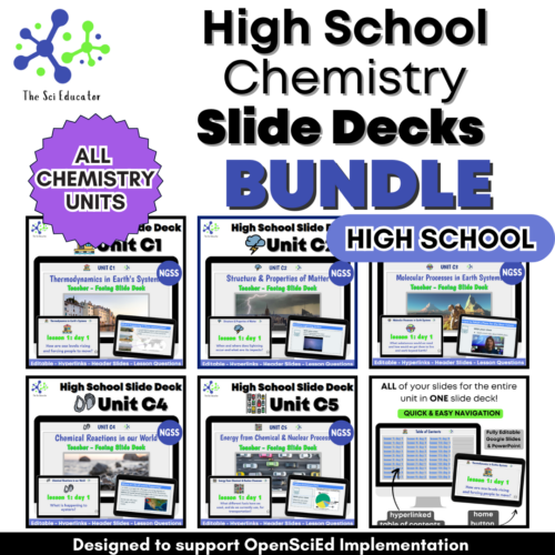 Chemistry Slide Deck Bundle